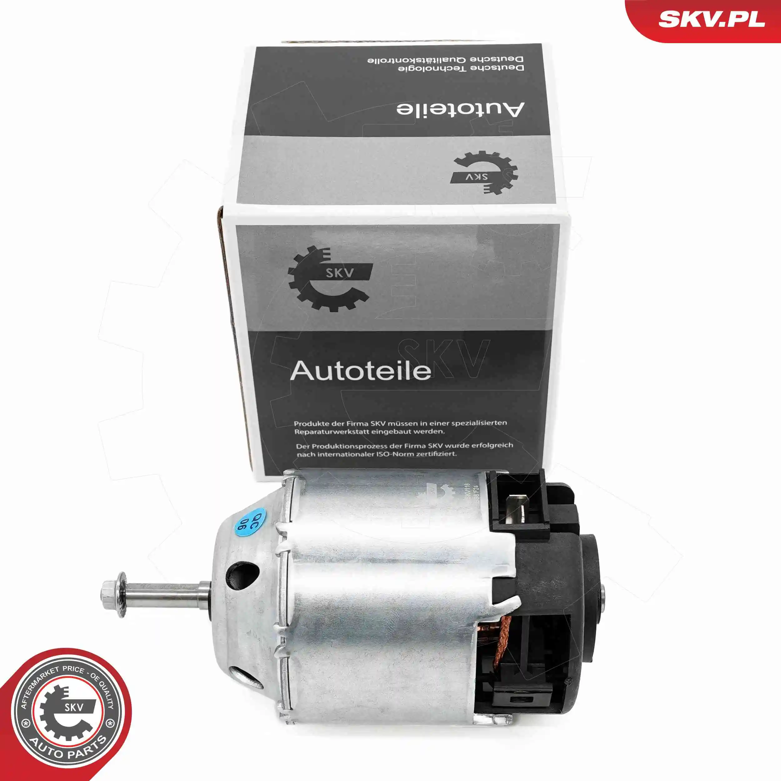 Electric Motor, interior blower